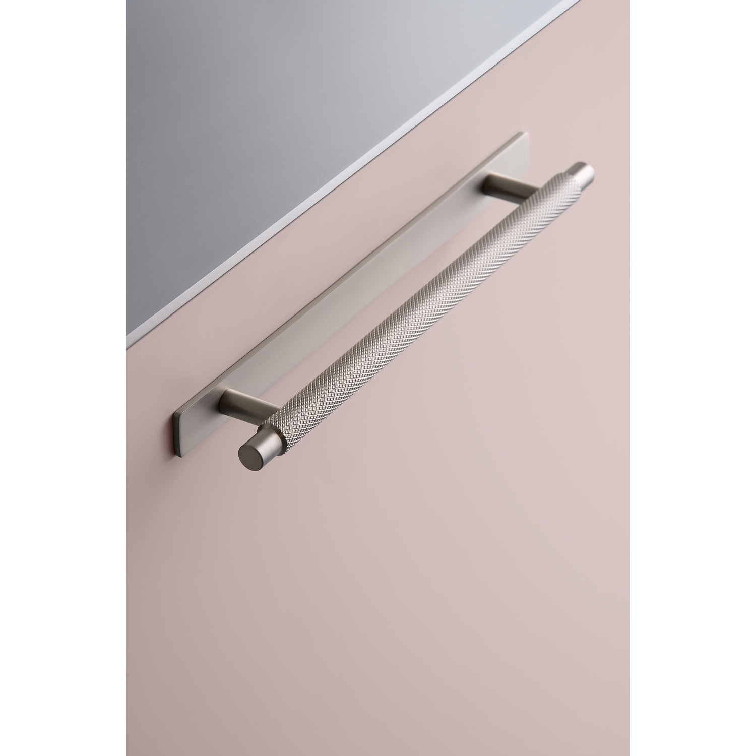Poignée MANOR BACK EA192 L254 zamac look inox 